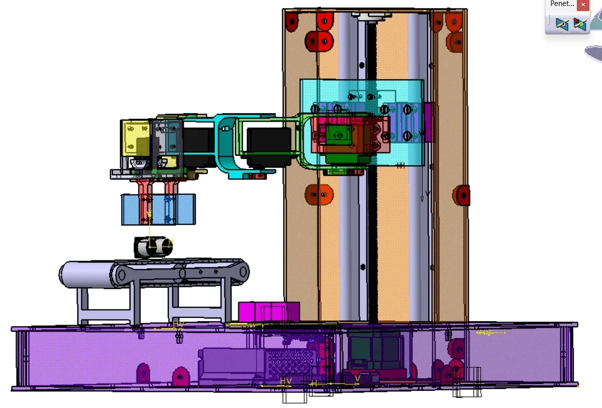 Tabletop SCARA Palletizer Robot