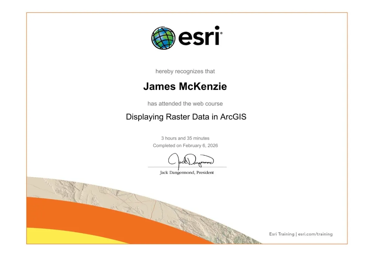 ArcGis Certifications