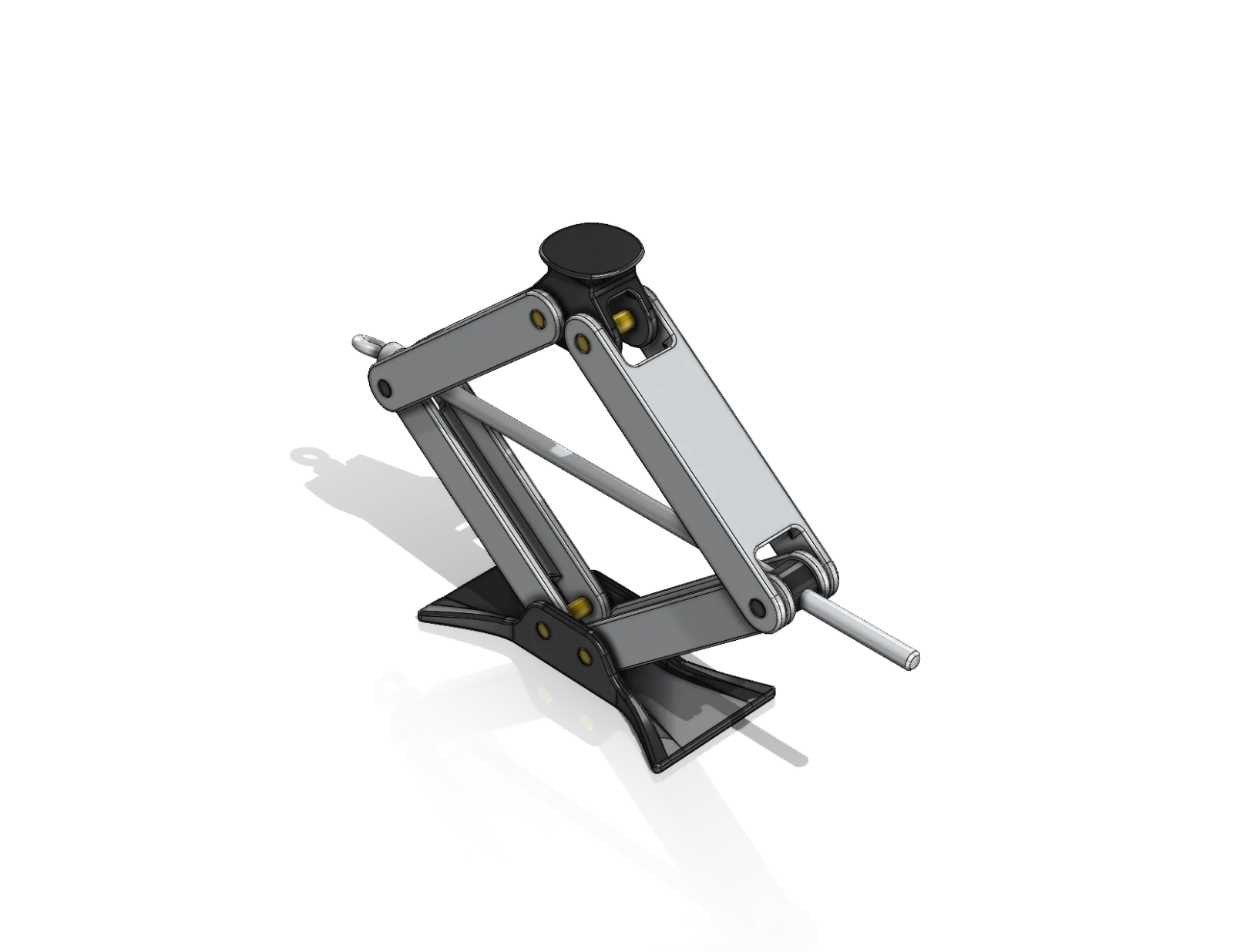 Mechanical Scissor Jack Assembly (Self Directed Learning Project)