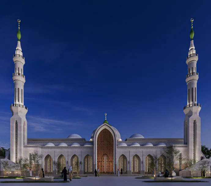 Al-Aqool Mosque (mosque, residential building, and facilities)