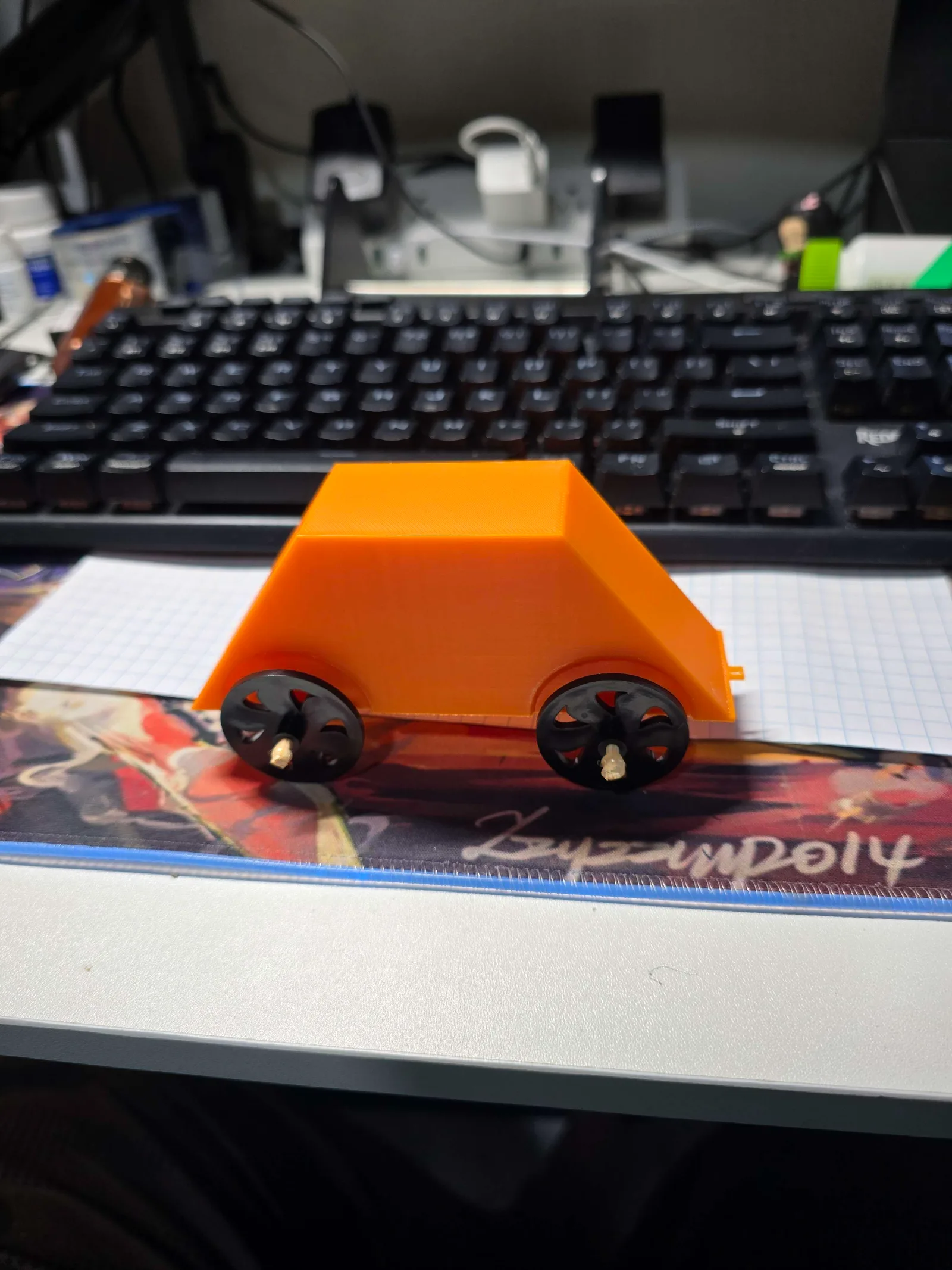 Aerodynamic Drag Analysis of a 3D Printed Scale Vehicle