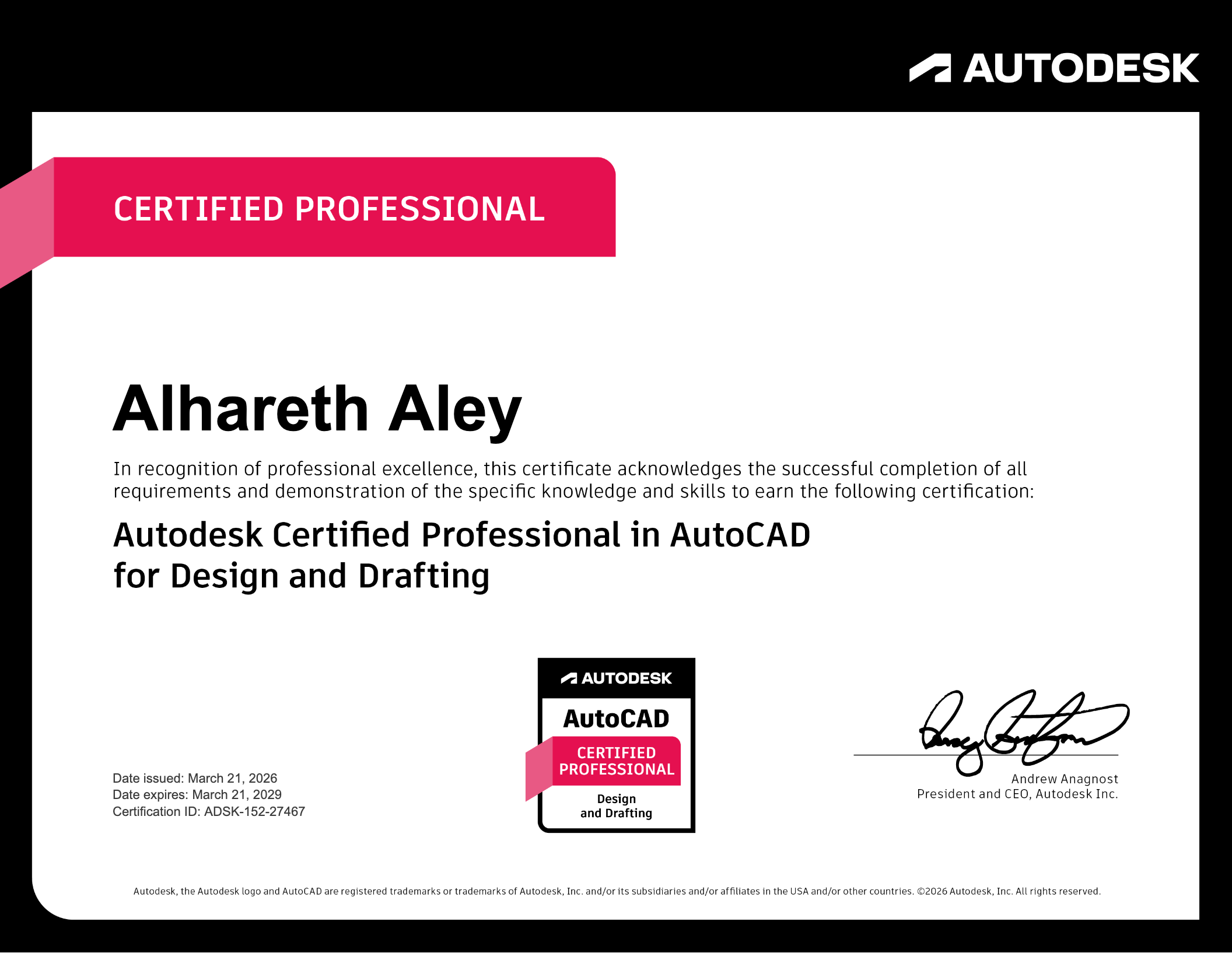 CERTIFICATIONS