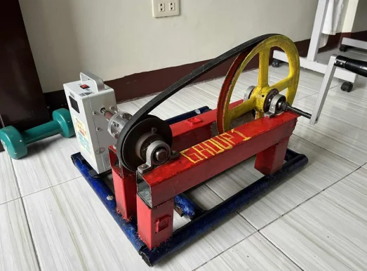 Belt Drive Assisted Hand-Crank Generator