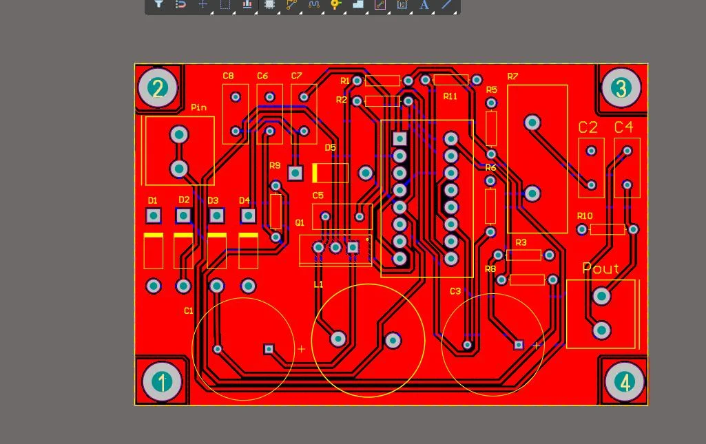 3.3V Regulated Power Supply Design (AC-DC Rectification + DC-DC Buck Converter)
